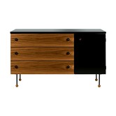 Gubi - Grossman 62 dresser - 3 drawers - 1 door