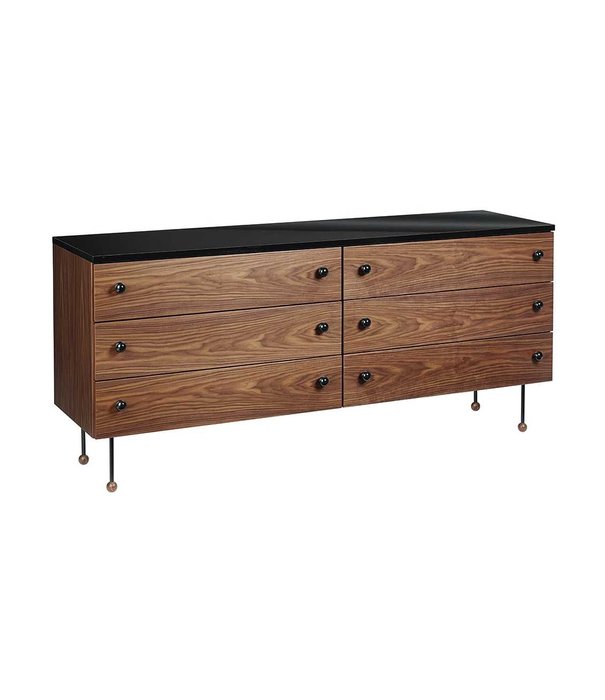 Gubi  Gubi - Grossman 62 dresser - 6 drawers