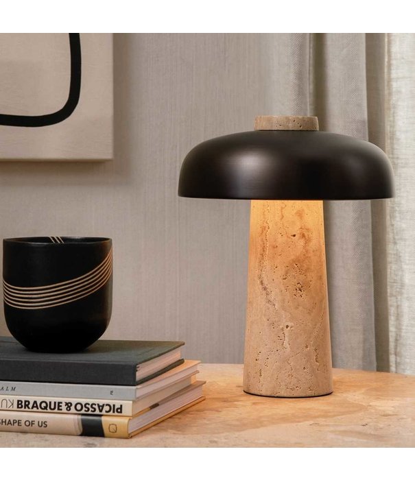 Audo Audo - Reverse table lamp bronzed brass