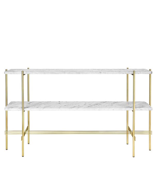Gubi  Gubi - Ts Console Table Marble 2 Racks