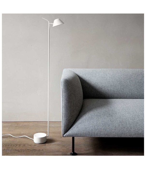 Audo Audo Copenhagen Peek Vloerlamp wit