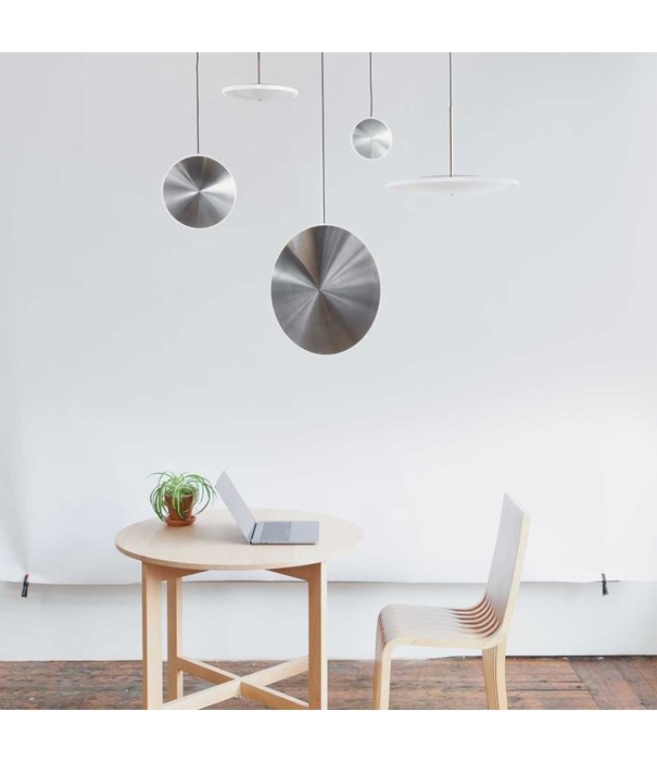 Graypants  Chrona Dish Vertical Pendant LED brass