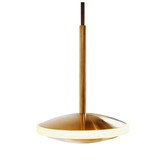 Chrona Dish Horizontal Pendant LED brass