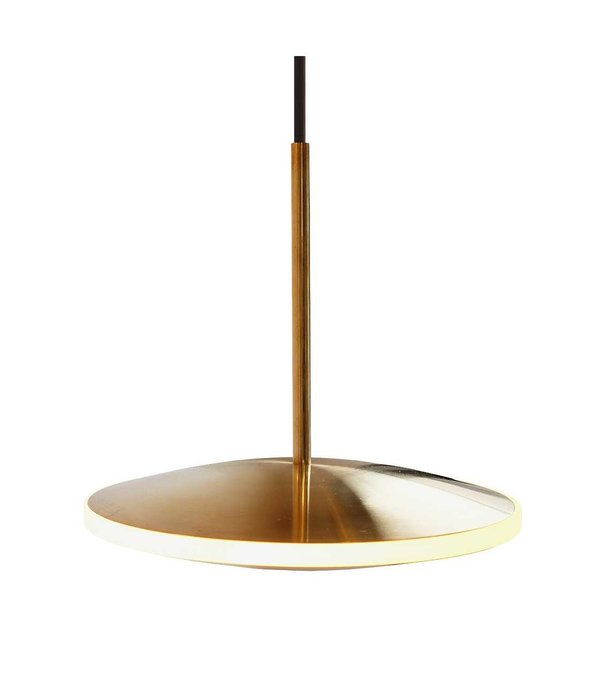 Graypants  Chrona Dish Horizontal Pendant LED brass