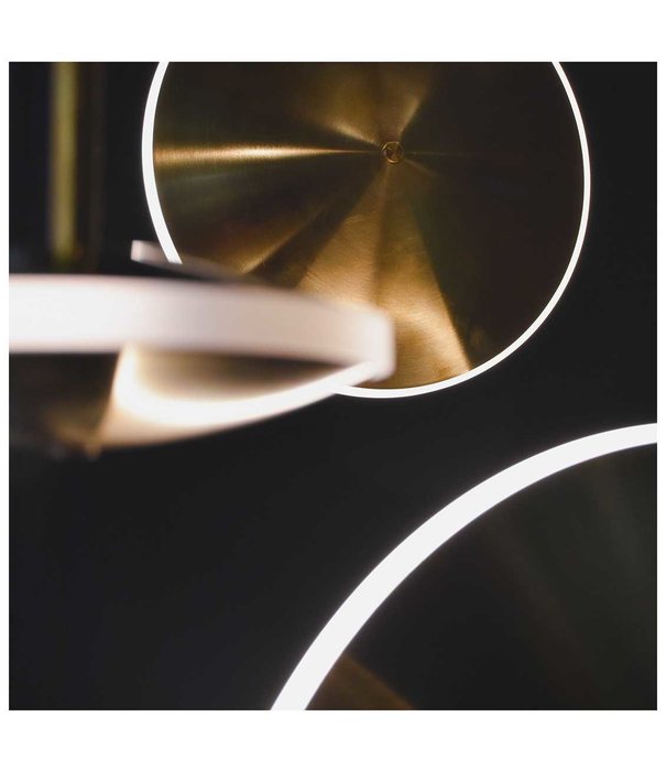 Graypants  Chrona Dish Horizontal Pendant LED brass