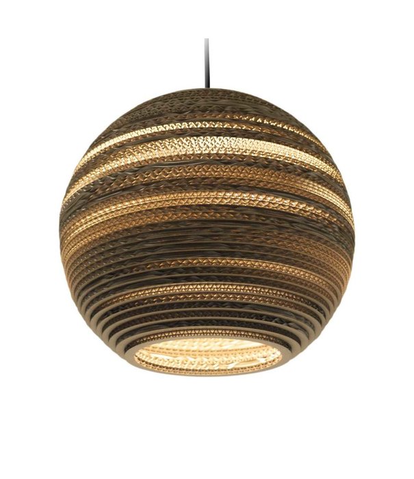 Graypants  Scraplights Moon Pendant natural