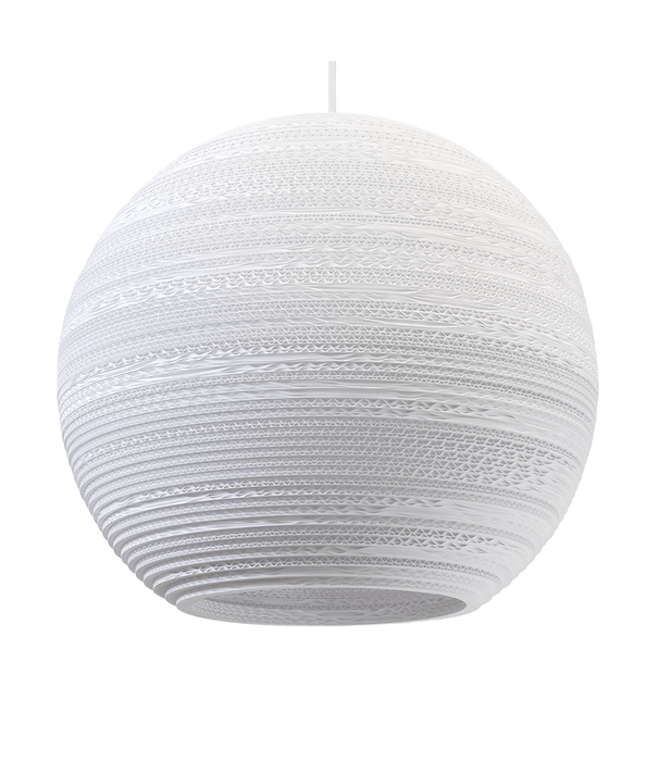 Graypants  Scraplights Moon Pendant white