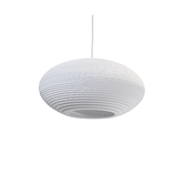Scraplights Disc Pendant white