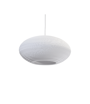 Graypants - Disc pendant lamp white