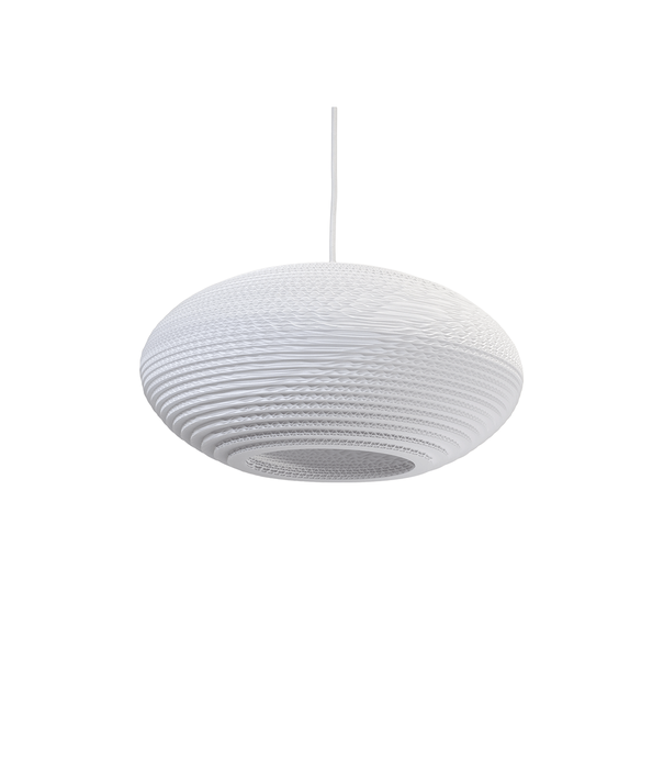 Graypants  Scraplights Disc Pendant white