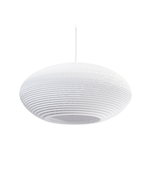 Graypants  Scraplights Disc Pendant white