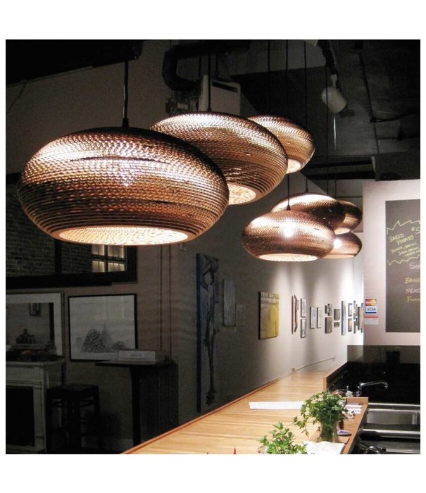 Graypants  Scraplights Disc Pendant natural