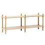 Normann Copenhagen -Jam bookcase 6 poles oak