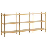 Normann Copenhagen -Jam bookcase 8 poles oak