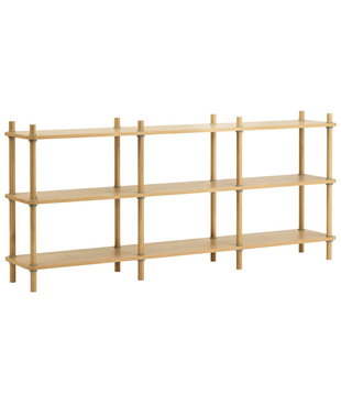 Normann Copenhagen -Jam bookcase 8 poles oak