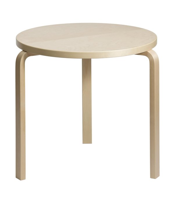 Artek  Artek Aalto Table 90B rond berken