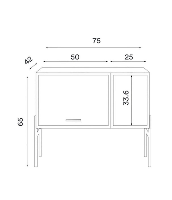 Northern  Northern -HIFIVE 75 SIDEBOARD CABINET