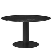 Gubi 2.0 eettafel rond marmer  Ø110 cm.