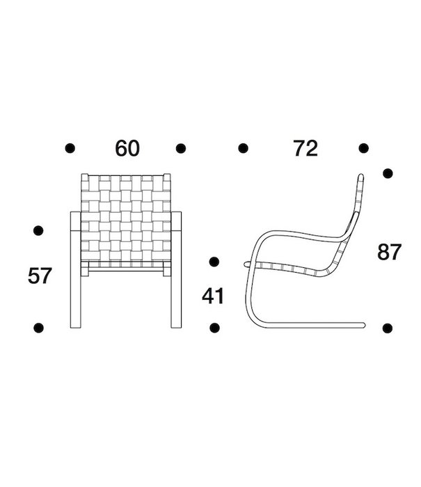 Artek  Artek - Lounge chair 406