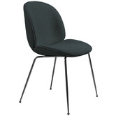 Beetle dining chair upholstered boucle - conic base