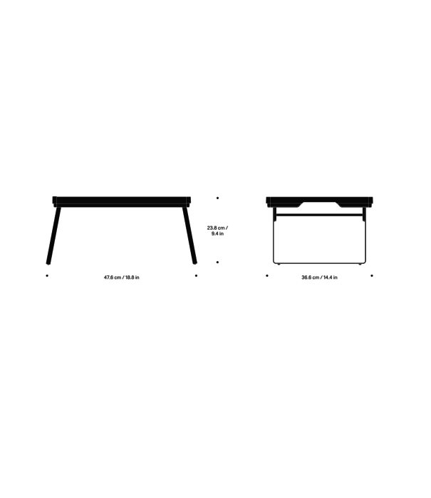 Vipp  Vipp - 401 mini table, foldable