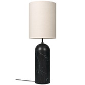 Gubi - Gravity floor lamp XL high - black marble