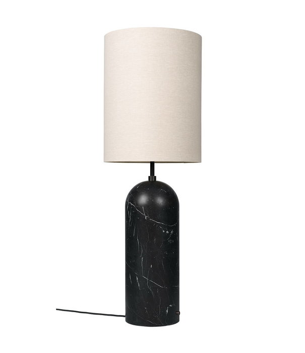 Gubi  Gubi Gravity Collection, Gravity Vloerlamp XL High zwart marmer