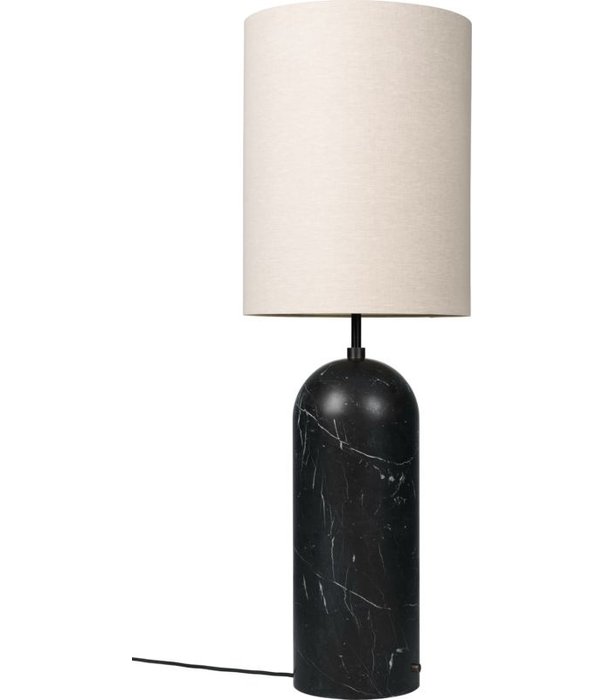 Gubi  Gubi Gravity Collection, Gravity Vloerlamp XL High zwart marmer