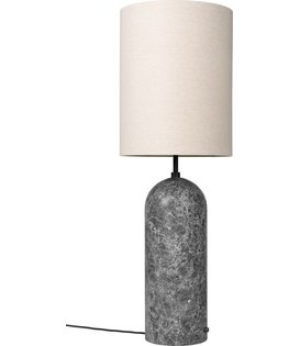 Gravity Floor Lamp XL High grey marble