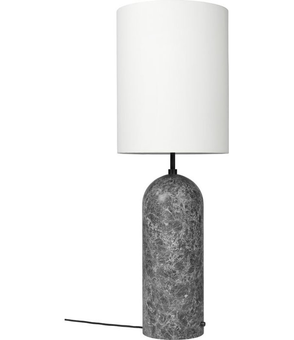 Gubi  Gubi - Gravity vloerlamp XL high - grijs marmer