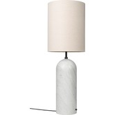 Gubi Gravity Collection, Gravity Floor Lamp XL High, white marble