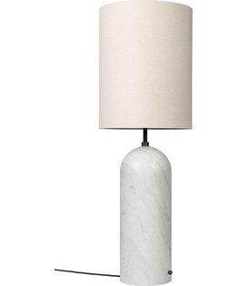 Gravity Vloerlamp XL High wit marmer