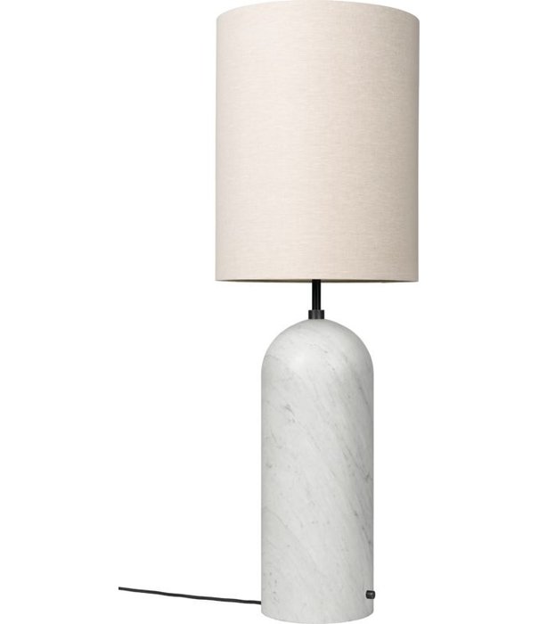 Gubi  Gubi - Gravity floor lamp XL high - white marble