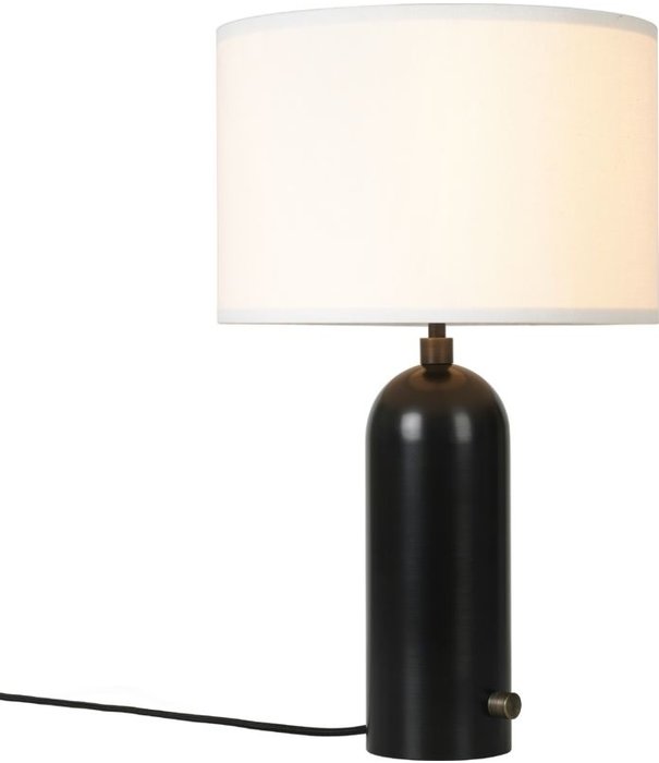 Gubi  Gubi - Gravity table lamp small - blackened steel