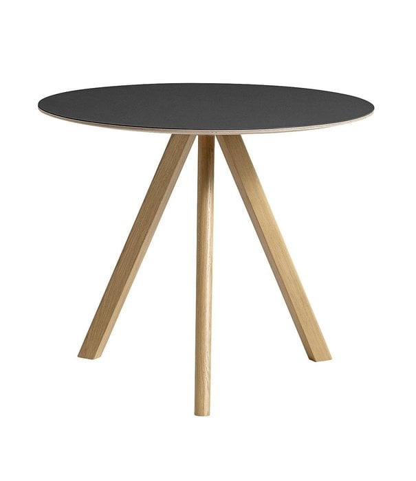 Hay  CPH 20 Round Dining Table oak base 90cm