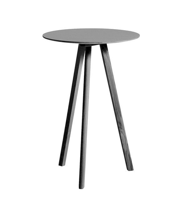 Hay  Hay CPH20 High Table oak base Ø70 - H105
