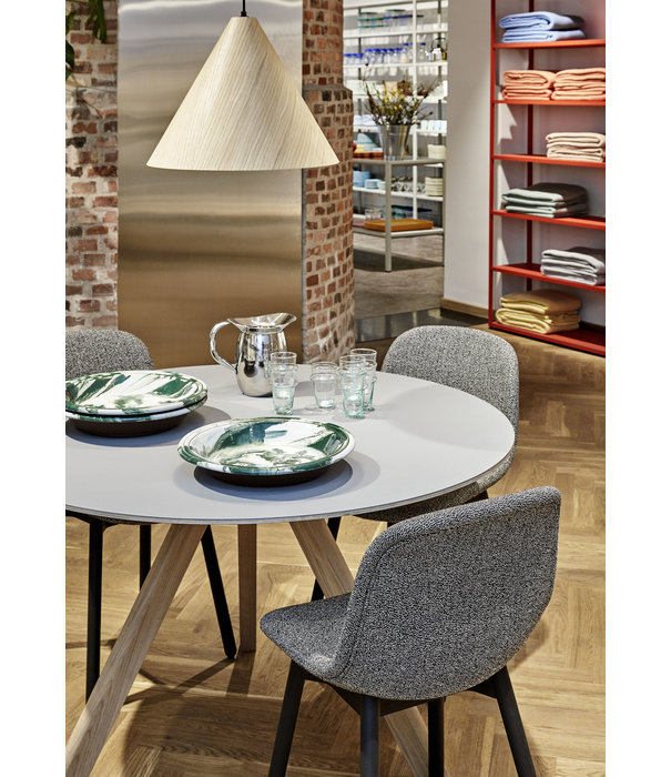 Hay  CPH 20 Round Eettafel eiken onderstel 90cm