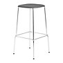 Hay - Soft Edge 80 high bar stool, chromed base