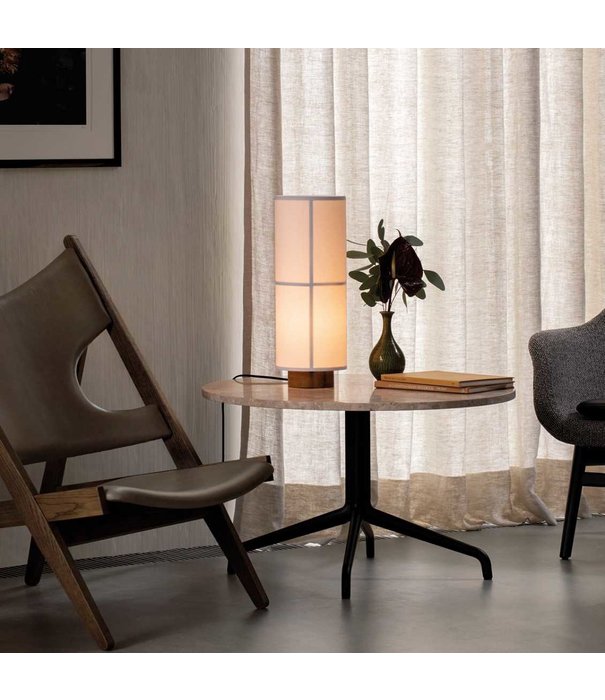 Audo Hashira Table Lamp raw linen
