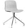 Hay - AAC 11 swivel chair upholstered - base aluminium