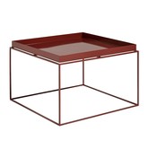 Hay - Tray tafel coffee - chocolade high gloss 60 x 60