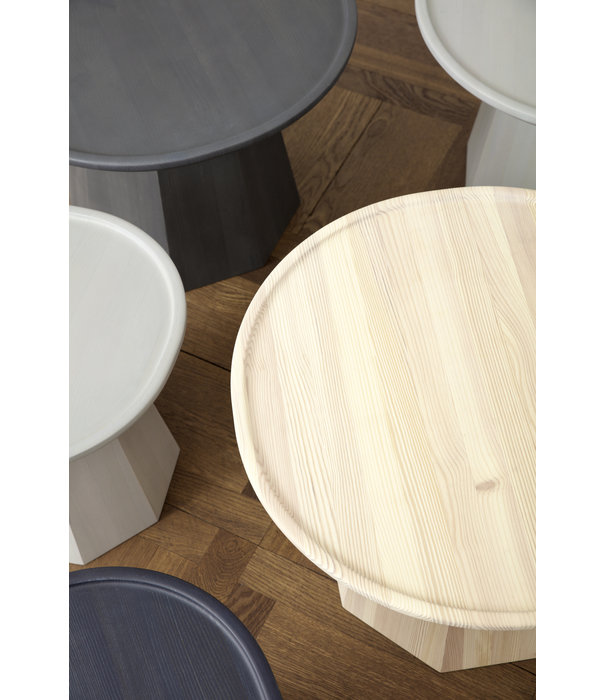 Normann Copenhagen  Pine side table Ø45