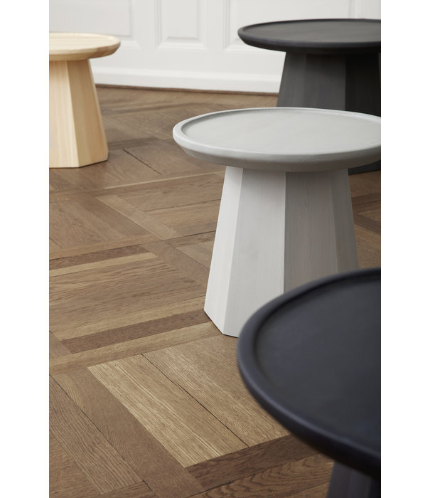 Normann Copenhagen  Pine coffee table large Ø65.