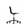 Vitra  Hal RE Studio Bureaustoel, basic dark onderstel met wielen