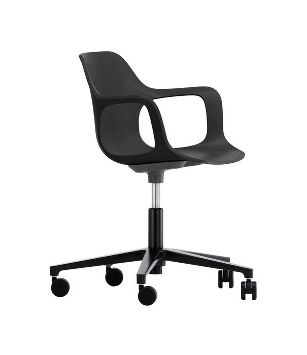 Vitra  Vitra  Hal RE Armchair Studio, basic dark base with castors