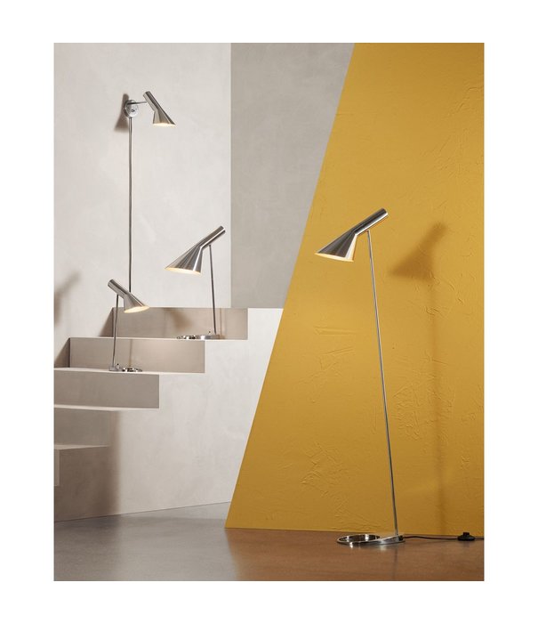 Louis Poulsen   AJ Table Lamp stainless steel polished