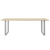 Muuto 70/70 Eettafel massief eiken 225cm
