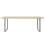 Muuto 70/70 Eettafel massief eiken 225cm