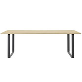 Muuto - 70/70 dining table solid oak 225 cm.