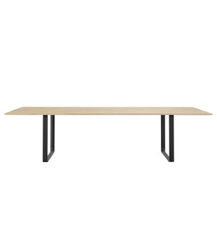 Muuto - 70/70 dining table  solid oak top 295 x 108